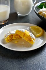 Lemon crinkle cookies