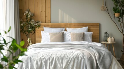 room with a bed, bedroom interior design, interior design ideas, home design, cozy bedroom, king size bed