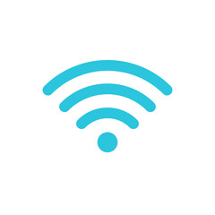 Signal icon. Isolated on white background. From blue icon set.