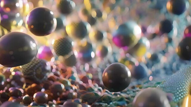 A of protein transport vesicles entering the endoplasmic for further processing.