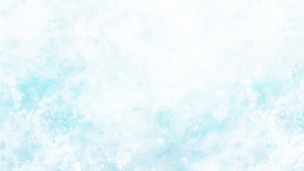 Soft sky blue paint aquarelle hand-painted watercolor background with watercolor stains, creative blue design with blue marble texture background used as cover, card, presentation and decoration. blu
