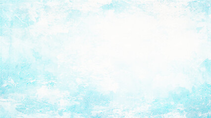 Soft sky blue paint aquarelle hand-painted watercolor background with watercolor stains, creative blue design with blue marble texture background used as cover, card, presentation and decoration. blu