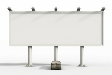 Obraz premium 3d mockup of a billboard