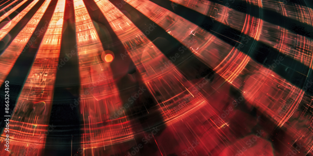 Poster abstract illustration of singularity concept. origin of life. space and science. background image. c