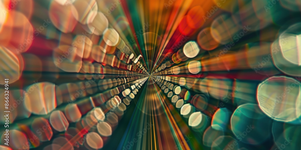 Poster abstract illustration of singularity concept. origin of life. space and science. background image. c
