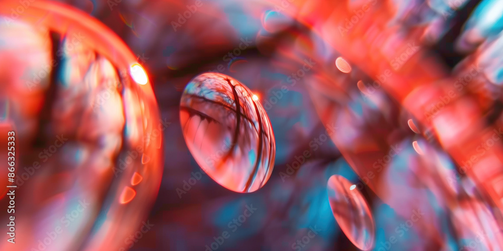 Poster abstract illustration of singularity concept. origin of life. space and science. background image. c
