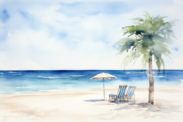 Beach outdoors nature summer.