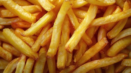 French fry background.
