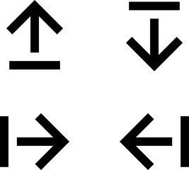 modern thin-line icons. Outline isolated signs for mobile and web