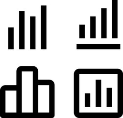 modern thin-line icons. Outline isolated signs for mobile and web