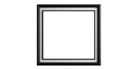 photo frame isolated wooden picture frame with transparent background