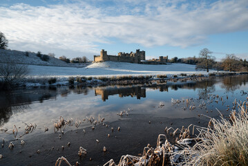 Alnwick Castle During Winter