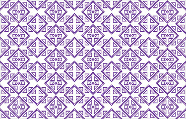 Geometric ethnic oriental pattern traditional Design for background,carpet,wallpaper,clothing,wrapping,Batik,fabric,Vector embroidery style. 