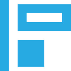 Obraz premium Align Left icon design