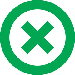 Circle Delete icon design