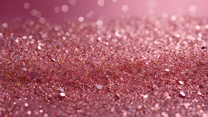pink color glitter background. generated by Ai.