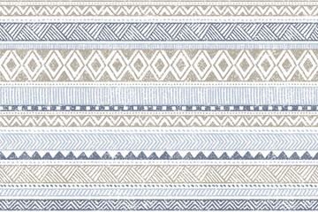 Ethnic vector seamless pattern. Tribal woven geometric background, cozy craft motif, maya, aztec ornament. mexican print