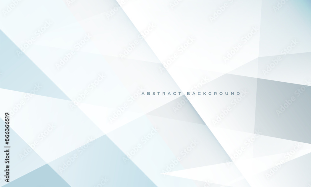 Poster white and grey 3d modern abstract background with polygonal texture. soft gray and light blue wide a
