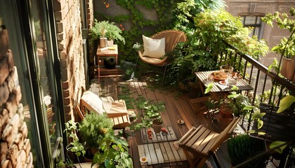 small balcony or a sprawling backyard