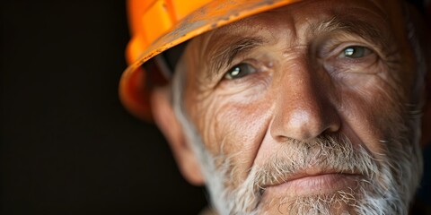 Challenges of increasing retirement age for manual labor workers risk of poverty. Concept Retirement Age, Manual Labor, Poverty Risk, Challenges, Social Security