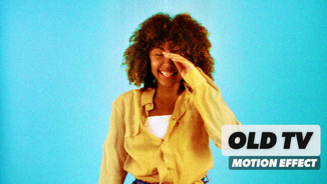 Old Tv Procedural Motion Effect 