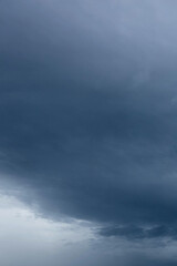 Obraz premium 먹구름, 비, 기상청, 날씨, 예보, 태풍