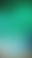 Green and blue gradient color with grain texture background