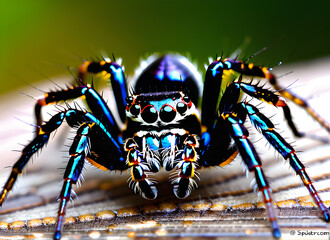 Fototapeta premium 거미generative ai