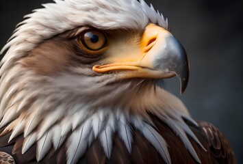 Fototapeta premium close up portrait of an eagle