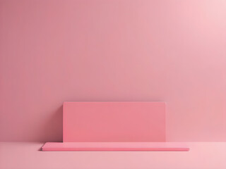 minimal blank search bar on pink background