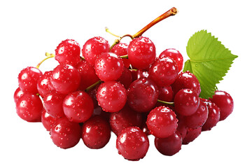 Hanepoot fruit on transparent background 