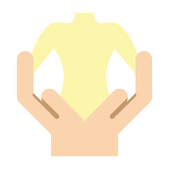 Adventure Sports Tourism Vector Flat Icon Design