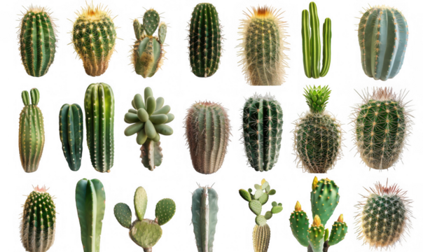 Assorted Cacti Species