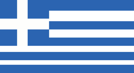 Flag, Greece, blue and white stripes, cross, national symbol, Mediterranean, Hellenic Republic, patriotic emblem, geometric design,