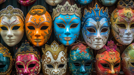 Obraz premium carnival masks
