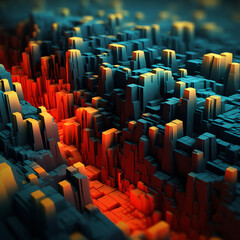 Obraz premium 3d abstract background