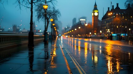 Fototapeta premium rainy scenery