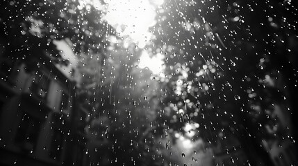 Obraz premium rainy scenery