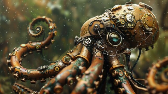 Steampunk Cephalaspis