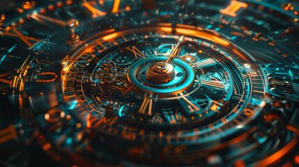 Intricate Clockwork Mechanism