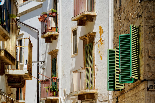 Il borgo antico di Putignano nella Murgia barese. Bari, Puglia, Itlaia