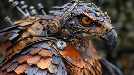  Steampunk Goshawk.