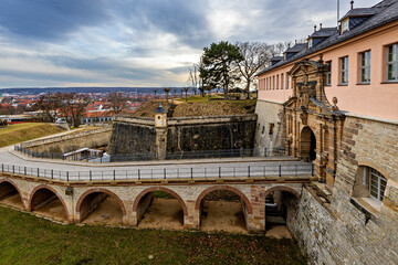 The Citadel Petersberg of Erfurt in Thuringia
