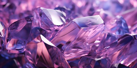 Holographic background with glass shards, Abstract Pattern, Magical Effect