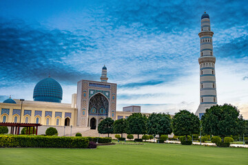 Sultan Qaboos Grand Mosque in Sohar, Oman