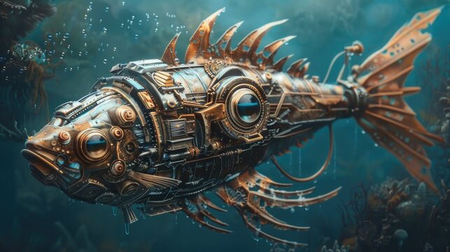 Steampunk Ichthyostega