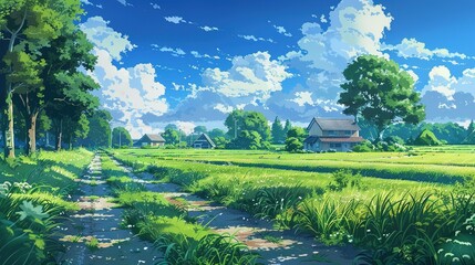 Summer Day in the Countryside