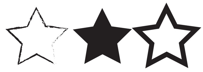 Stars  graphic icon symbol .Vector illustration.