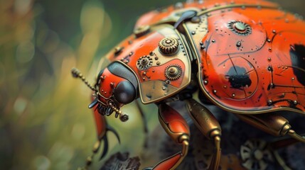  Steampunk Ladybug