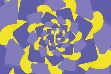 vector optical illusion wallpaper or background